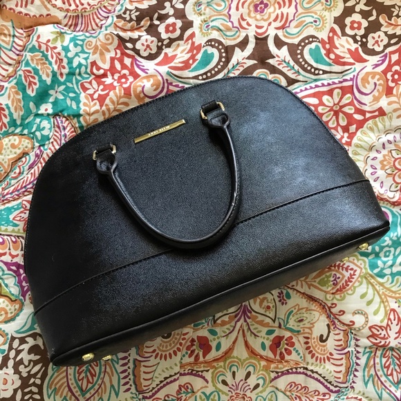 Anne Klein Handbags - ANNE KLEIN Black Shimmer Dome Satchel Handbag